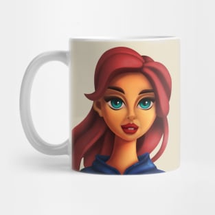 cute girl 3 Mug
